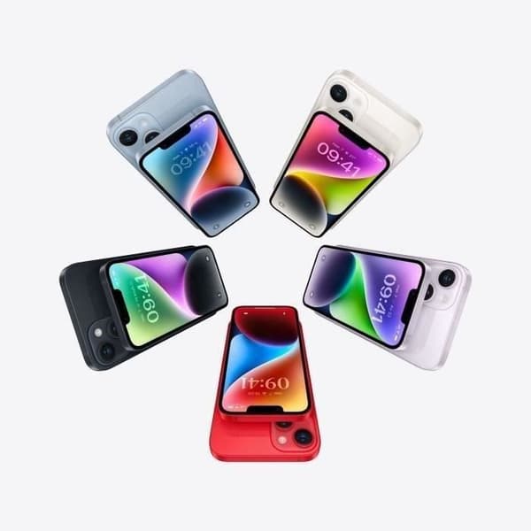 APPLE iPhone 14 Plus 128GB Lila (2022) - Renoverad - Mycket bra skick- REFURBISHED