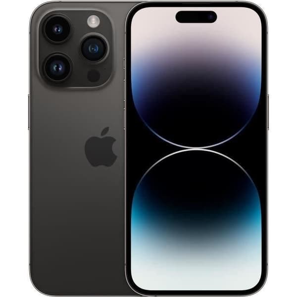 APPLE iPhone 14 Pro 128GB Space Black - Renoverad - Mycket bra skick- REFURBISHED