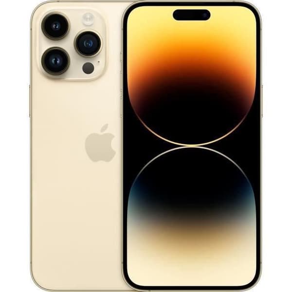 APPLE iPhone 14 Pro Max 128GB Guld - Renoverad - Mycket bra skick- REFURBISHED