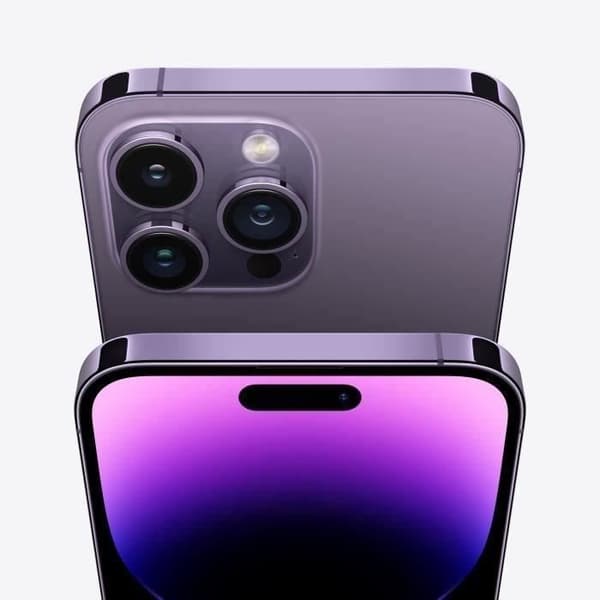 APPLE iPhone 14 Pro 512GB Deep Purple - Renoverad - Bra skick- REFURBISHED