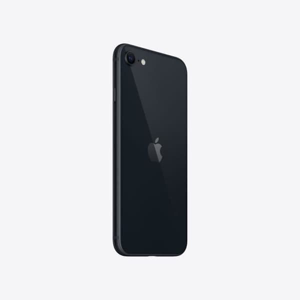 iPhone SE 5G 64GB Svart (2022) - Renoverad - Utmärkt skick- REFURBISHED