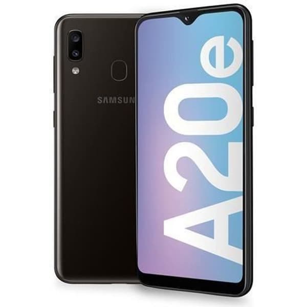 SAMSUNG Galaxy A20e 32 GB Svart - Dual sim - Renoverad - Utmärkt skick- REFURBISHED