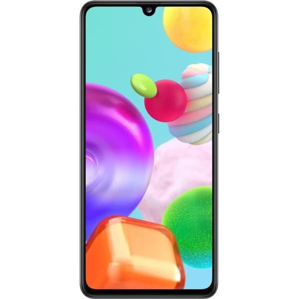 SAMSUNG Galaxy A41 Svart - Renoverad - Mycket bra skick- REFURBISHED