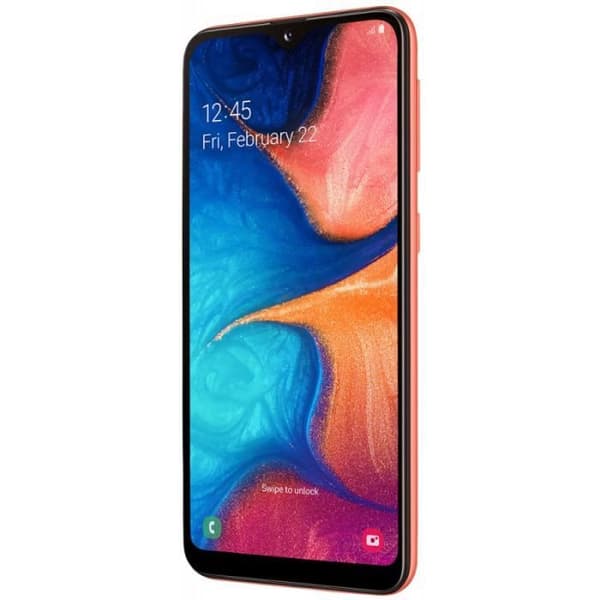 SAMSUNG Galaxy A20e 32 GB Blå - Dual sim - Renoverad - Bra skick- REFURBISHED
