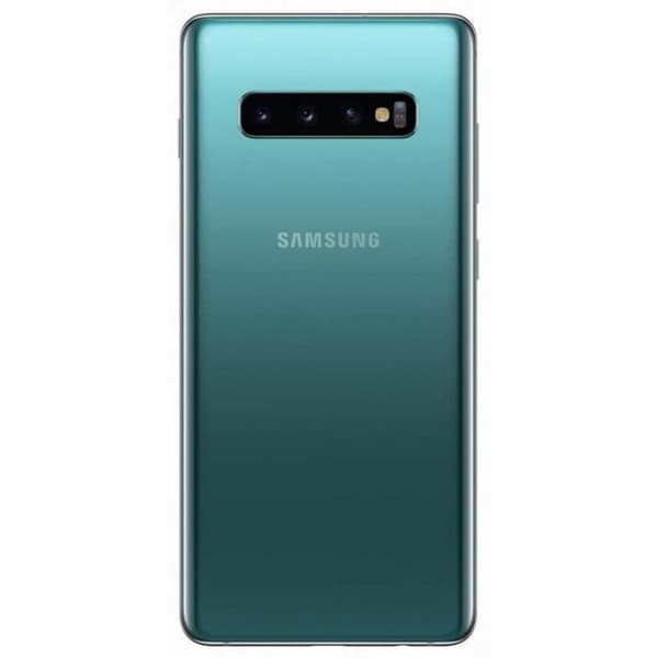 SAMSUNG Galaxy S10+ 128 GB Grön - Dual sim - Renoverad - Mycket bra skick- REFURBISHED
