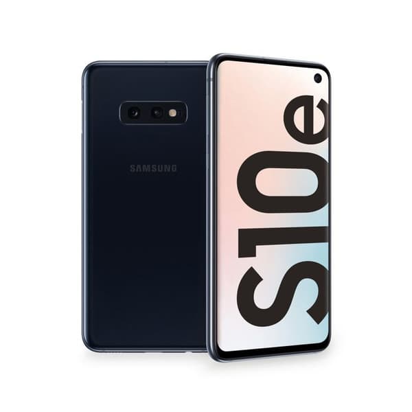 SAMSUNG Galaxy S10e 128 GB Svart - Dual sim - Renoverad - Bra skick- REFURBISHED