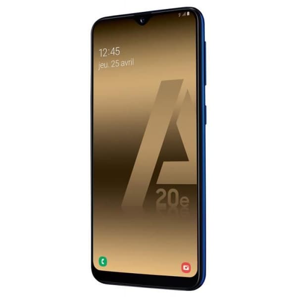 SAMSUNG Galaxy A20e 32 GB Blå - Dual sim - Renoverad - Utmärkt skick- REFURBISHED