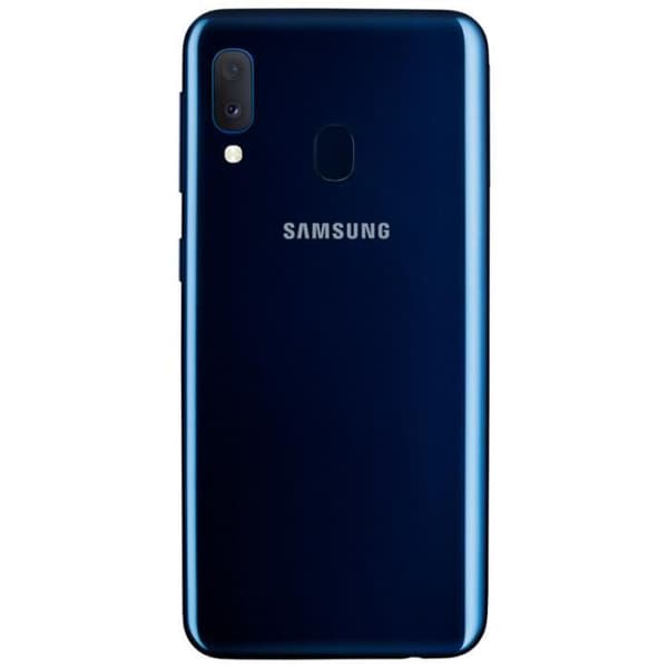 SAMSUNG Galaxy A20e 32 GB Blå - Dual sim - Renoverad - Utmärkt skick- REFURBISHED