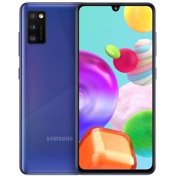 SAMSUNG Galaxy A41 Blå - Renoverad - Mycket bra skick- REFURBISHED