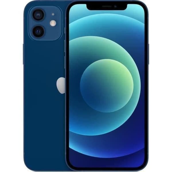APPLE iPhone 12 64GB Blå - Renoverad - Utmärkt skick- REFURBISHED