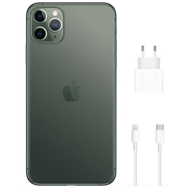 APPLE iPhone 11 Pro Max 64 GB Nattgrön - Renoverad - Bra skick- REFURBISHED