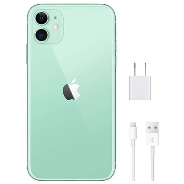 APPLE iPhone 11 64 GB Grön - Renoverad - Bra skick- REFURBISHED