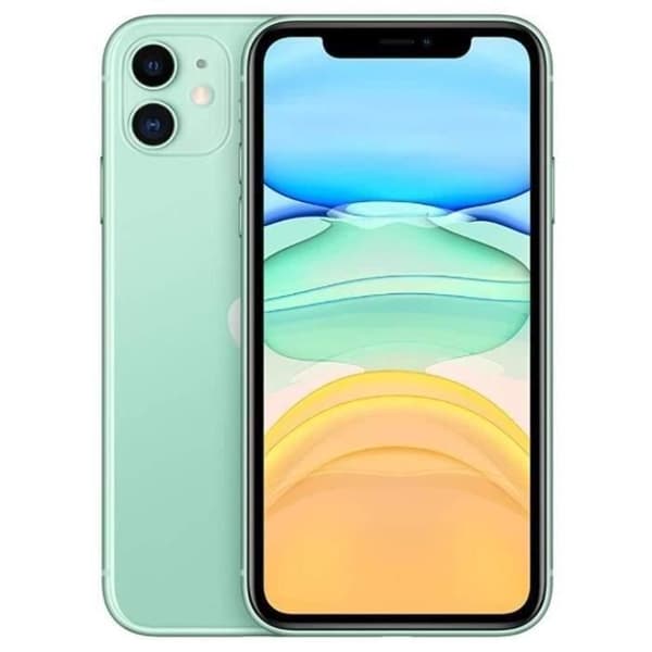 APPLE iPhone 11 64 GB Grön - Renoverad - Bra skick- REFURBISHED
