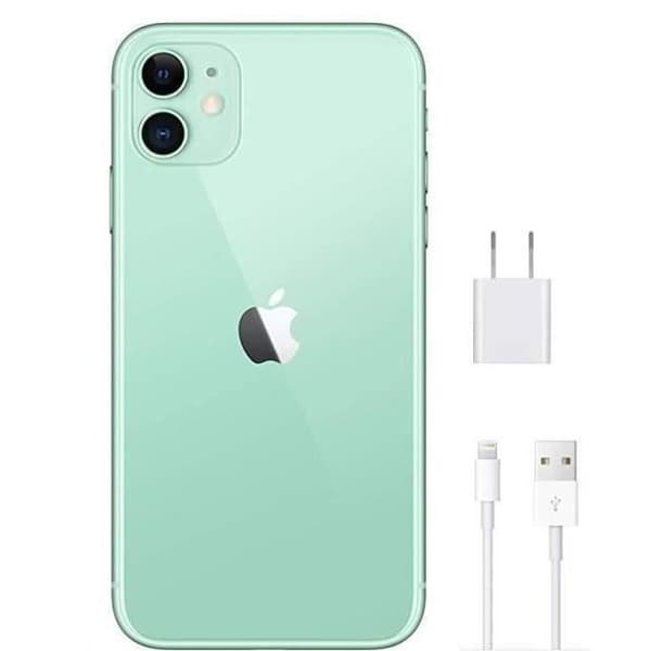 APPLE iPhone 11 128 GB Grön - Renoverad - Mycket bra skick- REFURBISHED
