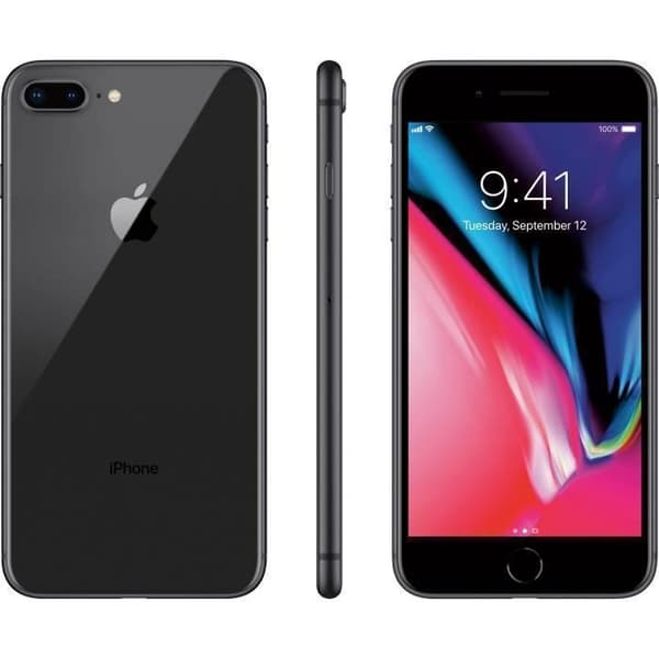 APPLE Iphone 8 Plus 256GB Space Grey - Renoverad - Bra skick- REFURBISHED