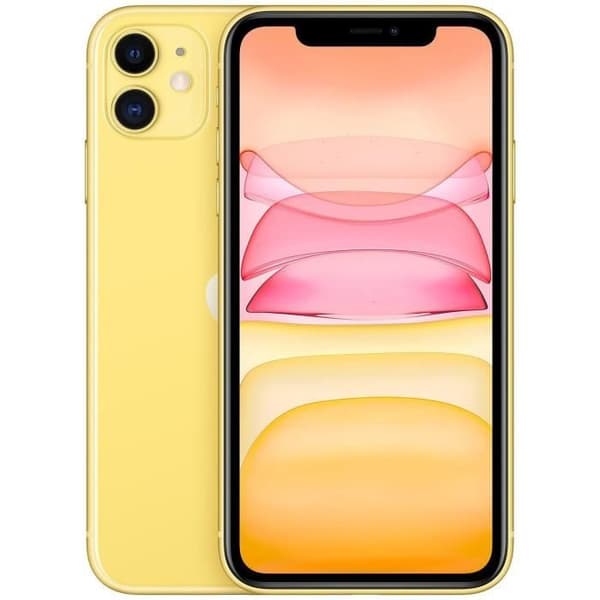 APPLE iPhone 11 64 GB Gul - Renoverad - Mycket bra skick- REFURBISHED