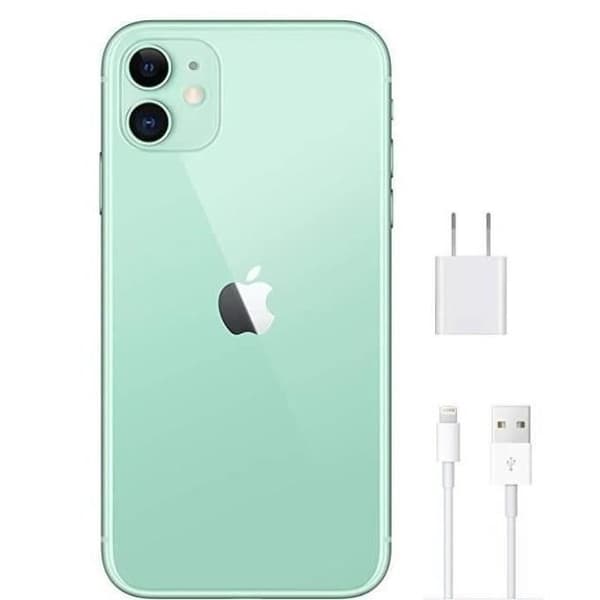 APPLE iPhone 11 128 GB Grön - Renoverad - Bra skick- REFURBISHED
