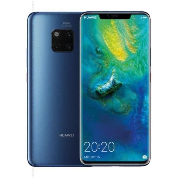 HUAWEI Mate 20 Pro 128GB Midnight Blue - Renoverad - Bra skick- REFURBISHED
