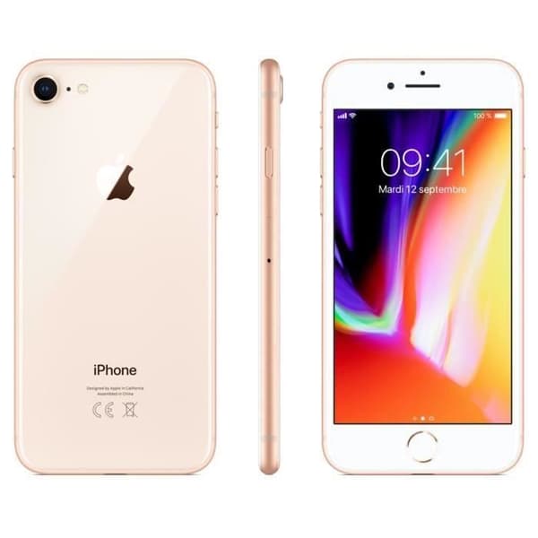 APPLE Iphone 8 64GB Guld - Renoverad - Bra skick- REFURBISHED