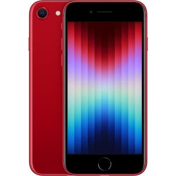 iPhone SE 5G 64GB Röd (2022) - Renoverad - Mycket bra skick- REFURBISHED