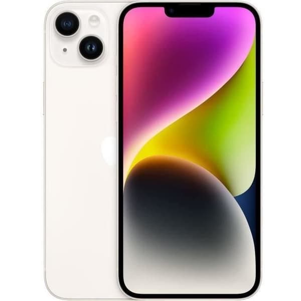 APPLE iPhone 14 Plus 128GB Starlight (2022) - Renoverad - Bra skick- REFURBISHED