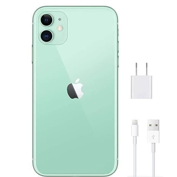 APPLE iPhone 11 64 GB Grön - Renoverad - Mycket bra skick- REFURBISHED