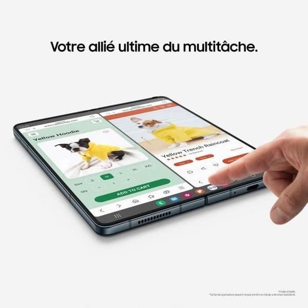 SAMSUNG Galaxy Z Fold4 256GB 5G Svart - Renoverad - Bra skick- REFURBISHED