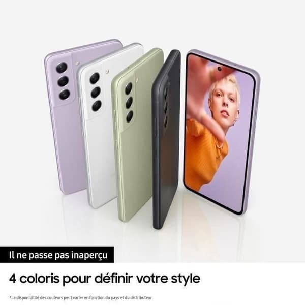 SAMSUNG Galaxy S21 FE 128GB Lavendel - Renoverad - Utmärkt skick- REFURBISHED