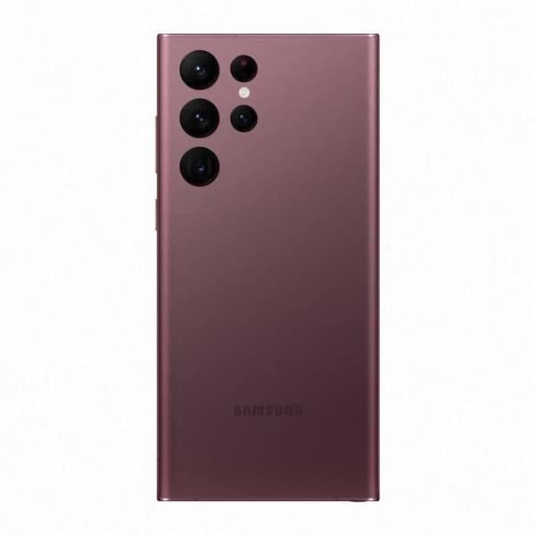 SAMSUNG GALAXY S22 Ultra 256GB 5G Bordeaux - Renoverad - Bra skick- REFURBISHED