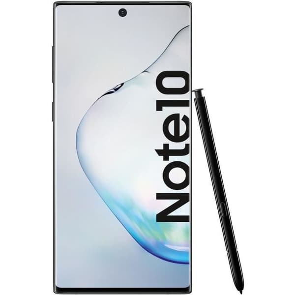 SAMSUNG Galaxy Note 10 256 GB Svart - Dual sim - Renoverad - Bra skick- REFURBISHED