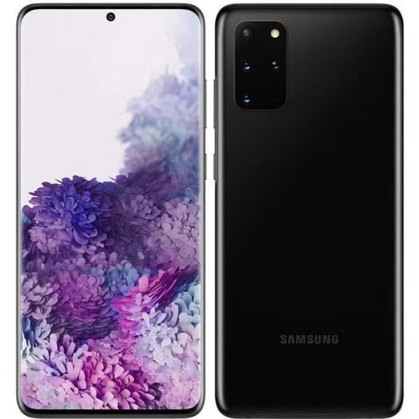 SAMSUNG S20+ 5G 128 GB Svart - Renoverad - Utmärkt skick- REFURBISHED