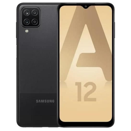 Samsung Galaxy A12 Black 64 GB - Renoverad - Mycket bra skick- REFURBISHED