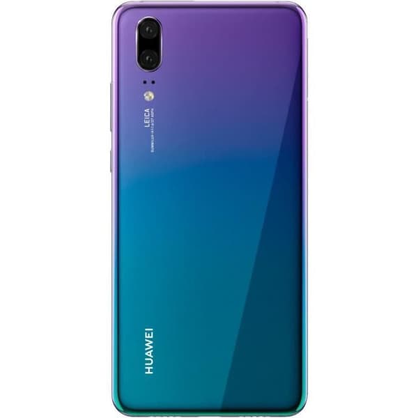 HUAWEI P20 Dual SIM 128 GB Twilight - Renoverad - Mycket bra skick- REFURBISHED