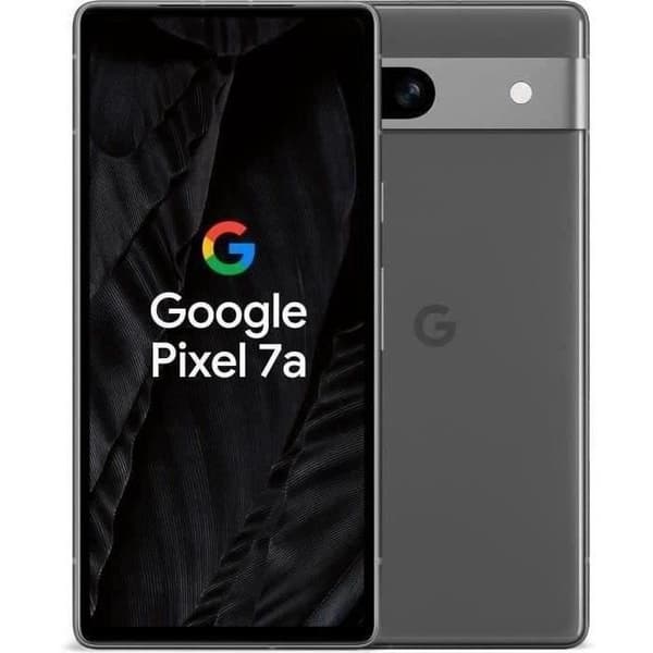 Google Pixel 7A Carbon (2023) - Renoverad - Bra skick- REFURBISHED