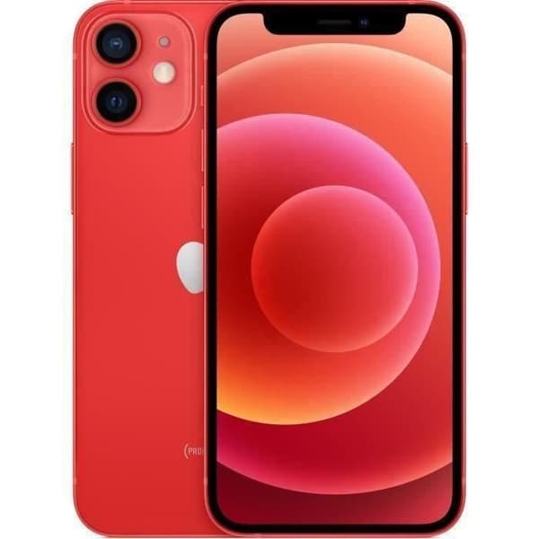 APPLE iPhone 12 mini 64GB Röd - Renoverad - Utmärkt skick- REFURBISHED