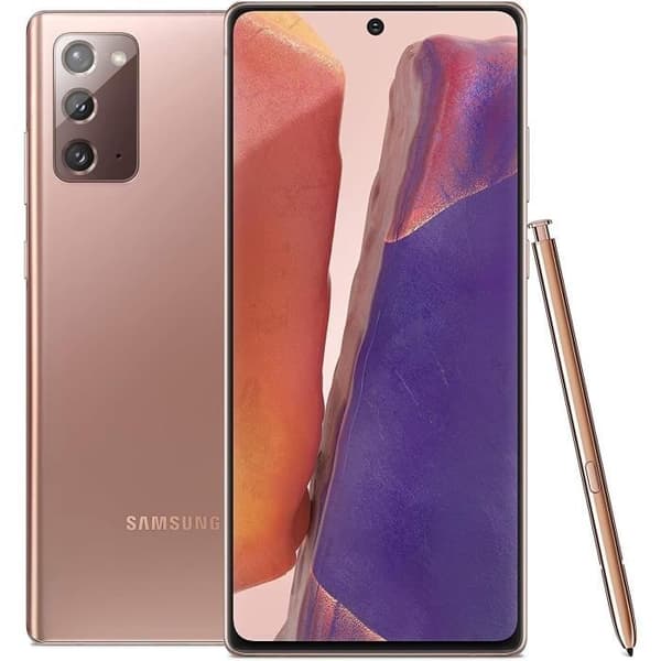 Samsung Galaxy Note20 5G 256 GB Brons - Renoverad - Bra skick- REFURBISHED