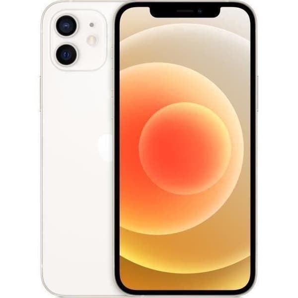 APPLE iPhone 12 64GB Vit - Renoverad - Bra skick- REFURBISHED