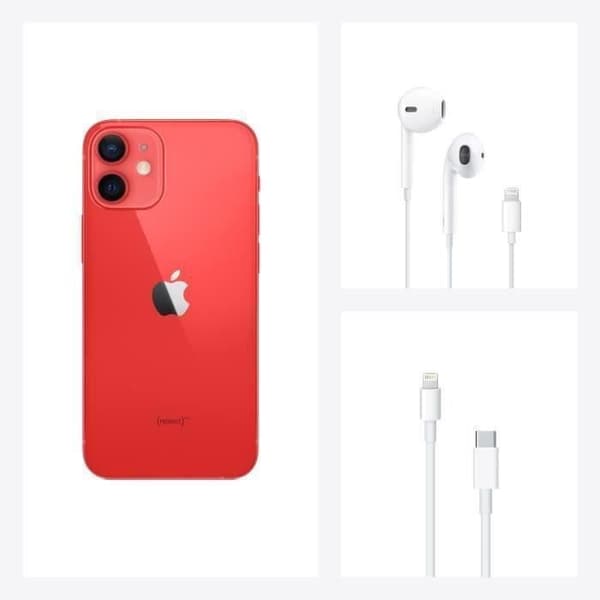 APPLE iPhone 12 mini 128GB Röd - Renoverad - Mycket bra skick- REFURBISHED