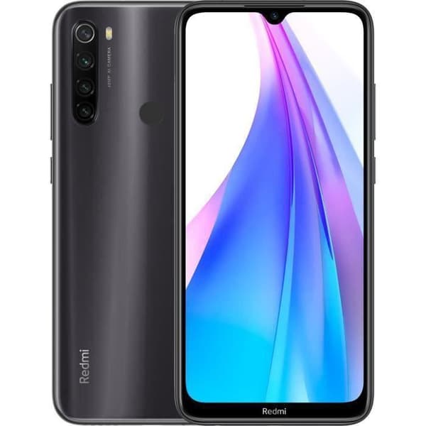 XIAOMI Redmi Note 8 T Grå 64 GB - Renoverad - Bra skick- REFURBISHED
