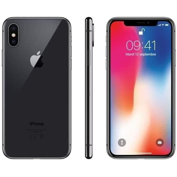 APPLE Iphone X 64GB Space Grey - Renoverad - Mycket bra skick- REFURBISHED