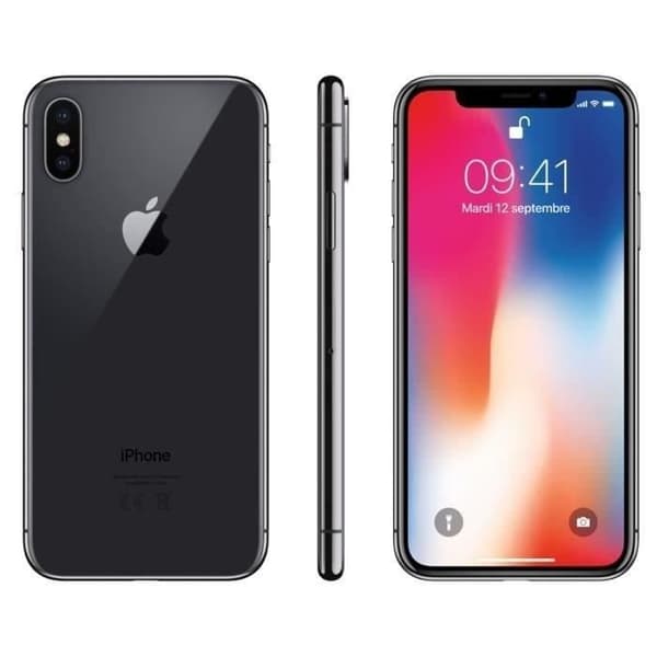 APPLE Iphone X 64GB Space Grey - Renoverad - Bra skick- REFURBISHED