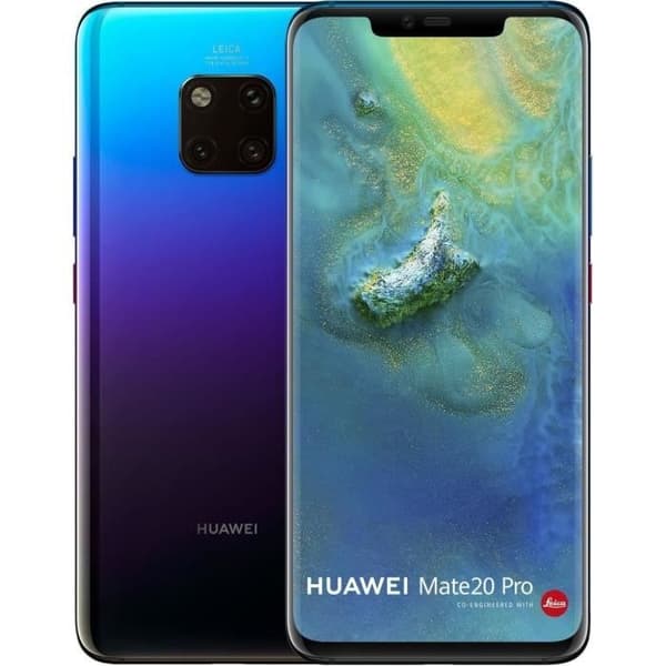 HUAWEI Mate 20 Pro 128GB Twilight - Renoverad - Bra skick- REFURBISHED