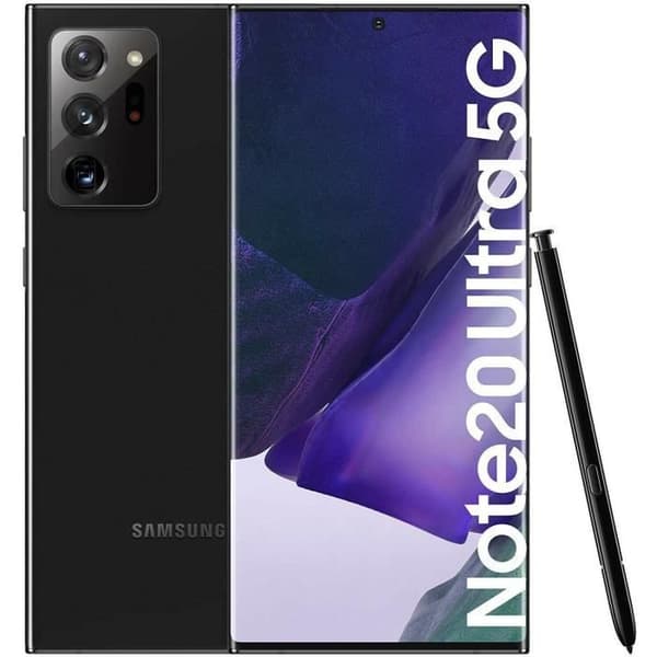 Samsung Galaxy Note20 Ultra 5G 256 GB Svart - Renoverad - Bra skick- REFURBISHED