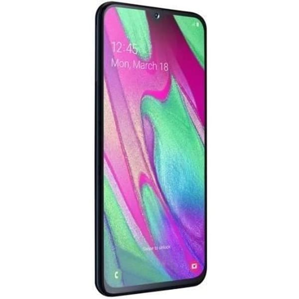 SAMSUNG Smartphone Galaxy A40 SM-A405FN/DS 64 GB - Svart - Renoverad - Mycket bra skick- REFURBISHED