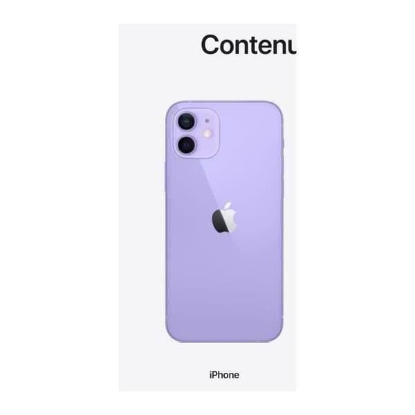 APPLE iPhone 12 256GB Lila (2021) - Renoverad - Bra skick- REFURBISHED