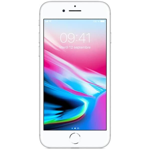 APPLE iPhone 8 Silver 128 GB - Renoverad - Bra skick- REFURBISHED