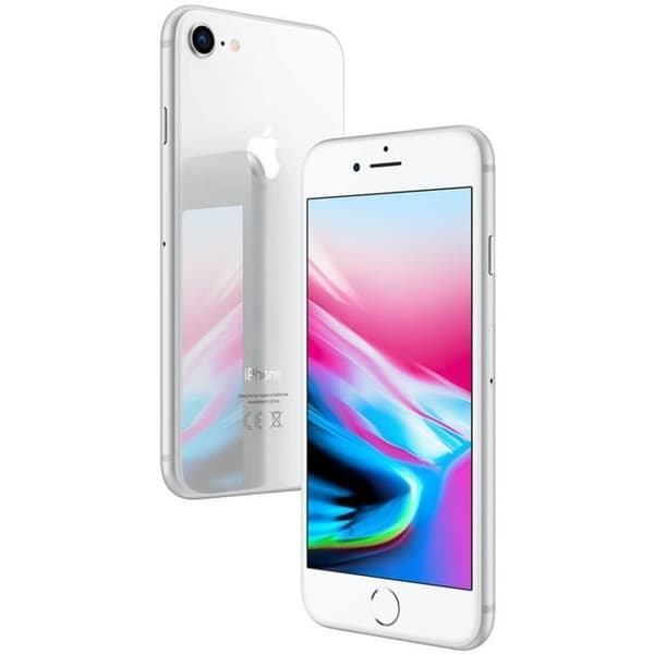 APPLE iPhone 8 Silver 128 GB - Renoverad - Bra skick- REFURBISHED