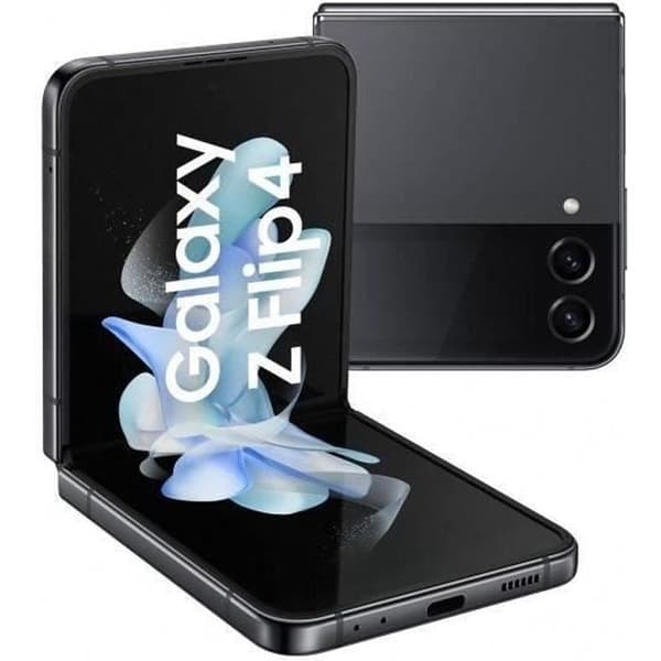 SAMSUNG Galaxy Z Flip4 128GB 5G grafit - Renoverad - Utmärkt skick- REFURBISHED