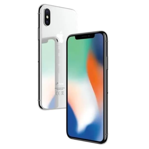 APPLE Iphone X 64GB Silver - Renoverad - Bra skick- REFURBISHED
