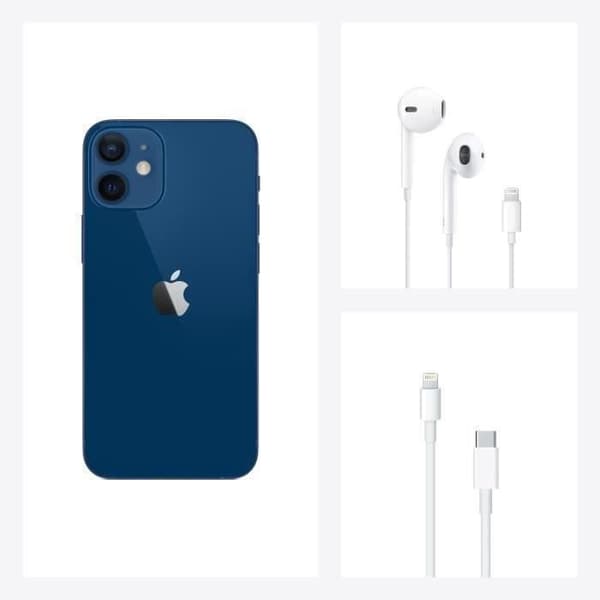 APPLE iPhone 12 mini 128GB Blå - Renoverad - Mycket bra skick- REFURBISHED